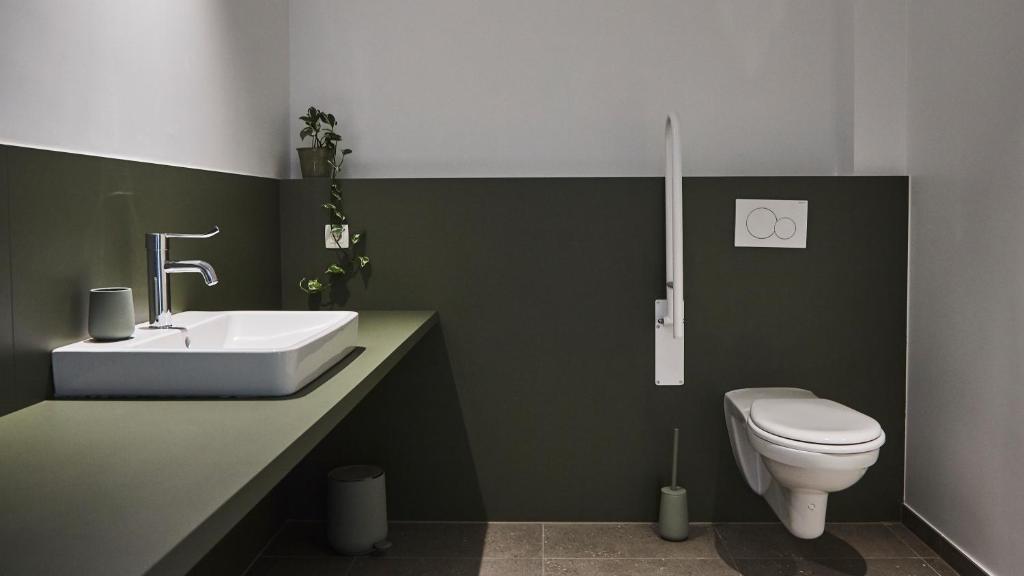 Koupelna v ubytování Vakantiewoning Het Kasterhuis