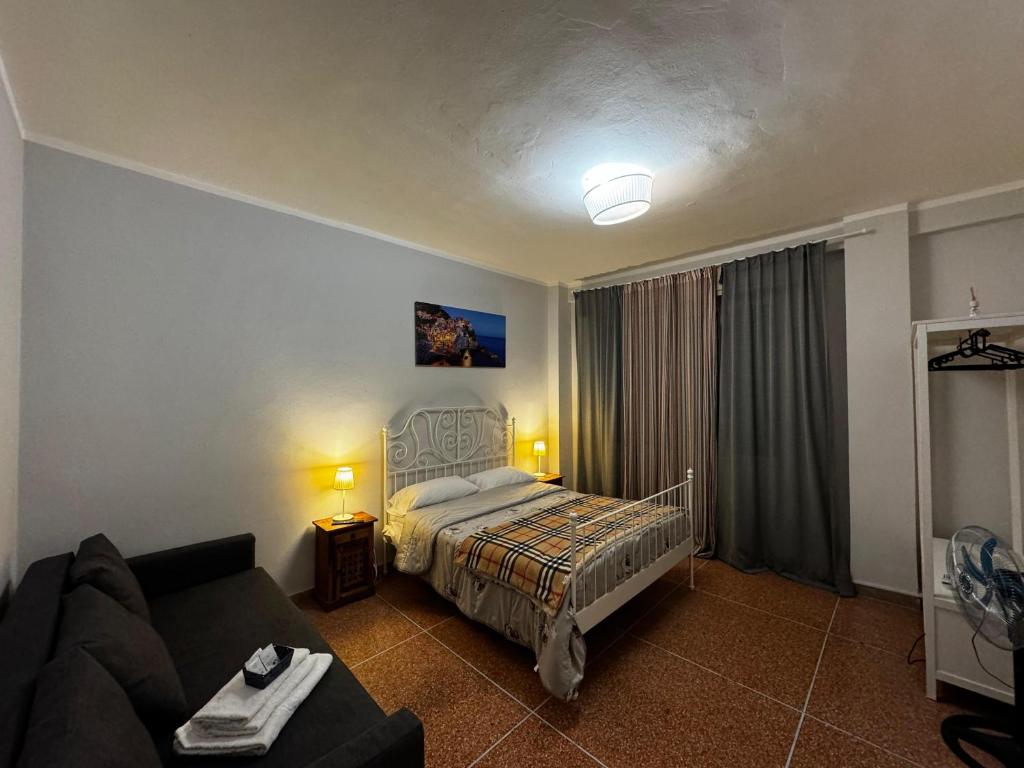 Posteľ alebo postele v izbe v ubytovaní City Rooms