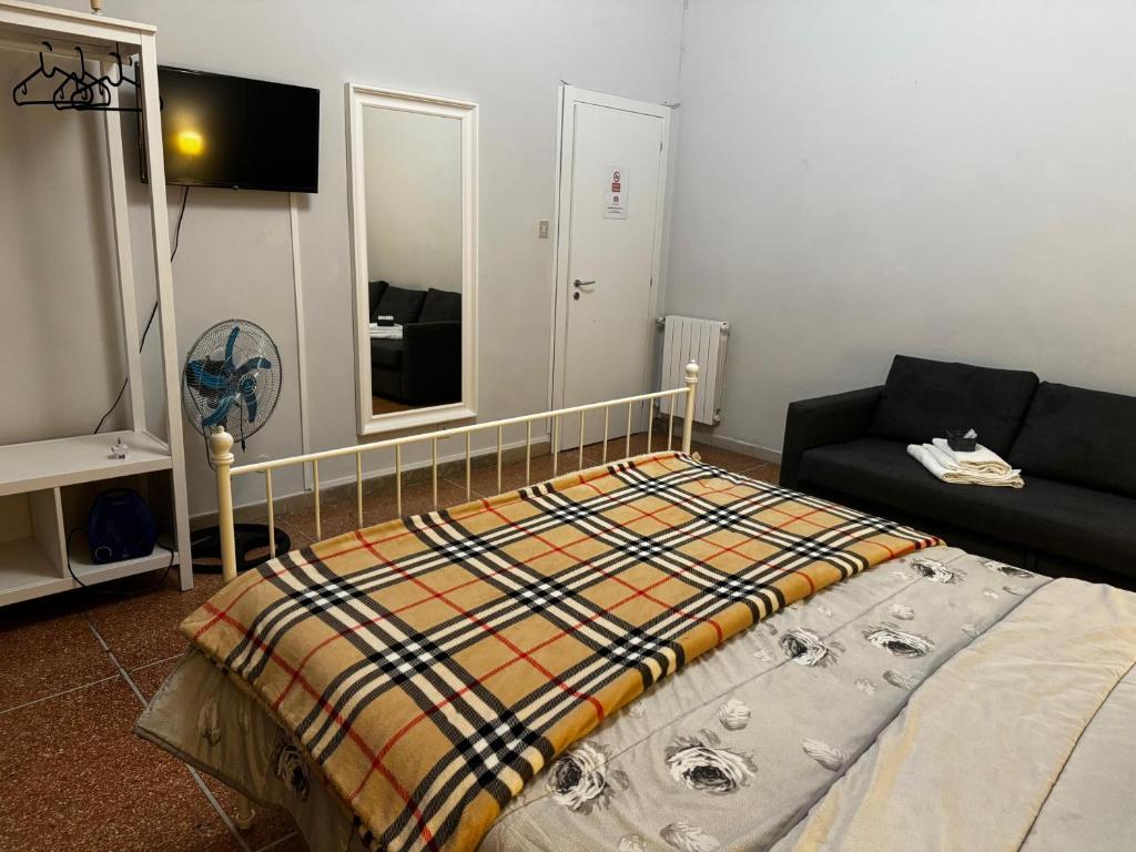 Posteľ alebo postele v izbe v ubytovaní City Rooms