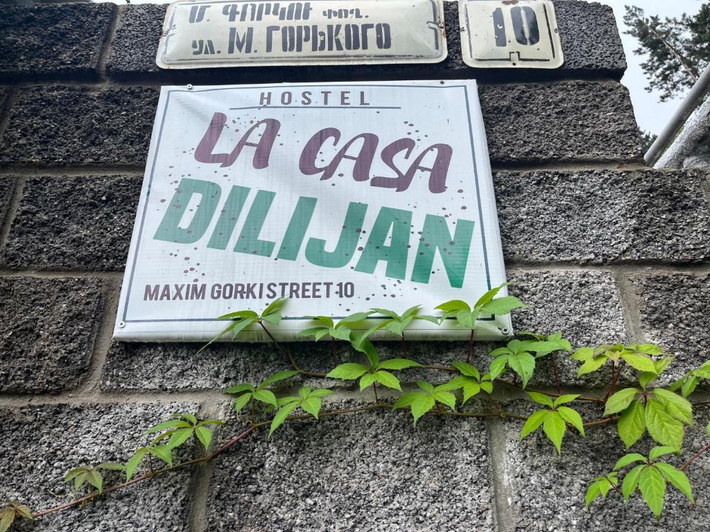 Certifikát, hodnocení, plakát nebo jiný dokument vystavený v ubytování Hostel La Casa Dilijan