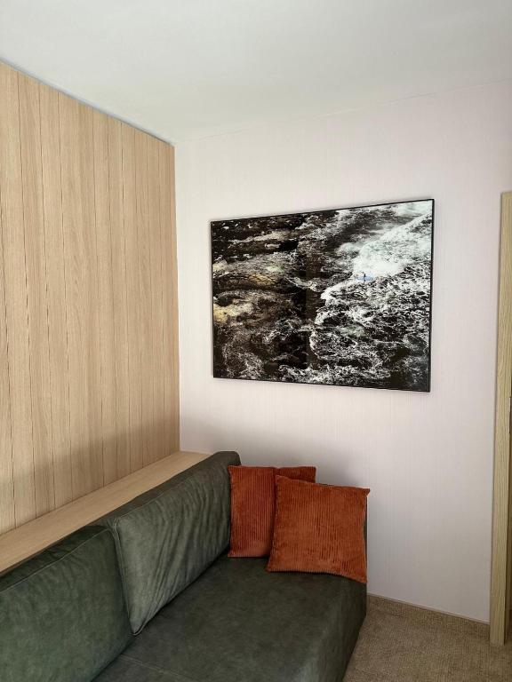 Posezení v ubytování Apartamenty Joy Me Łukęcin