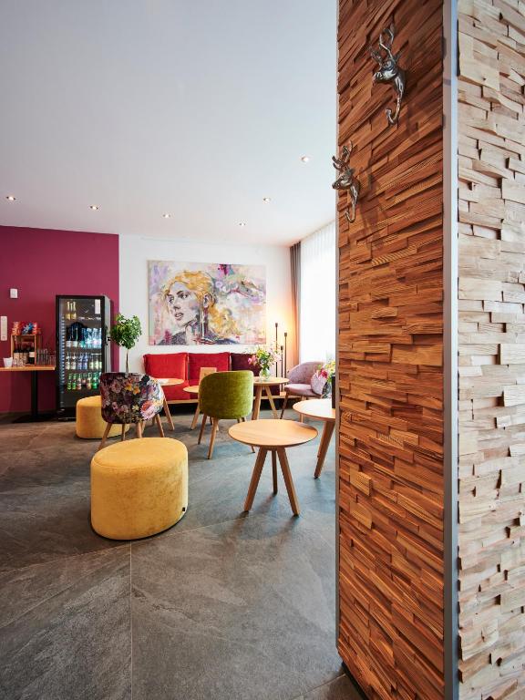 Posezení v ubytování Art Hotel Eifel