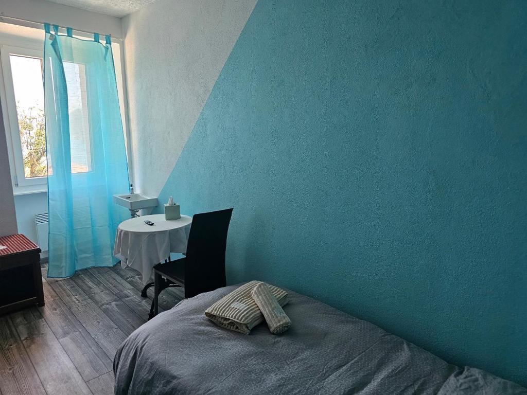Postel nebo postele na pokoji v ubytování Ristorante Camino