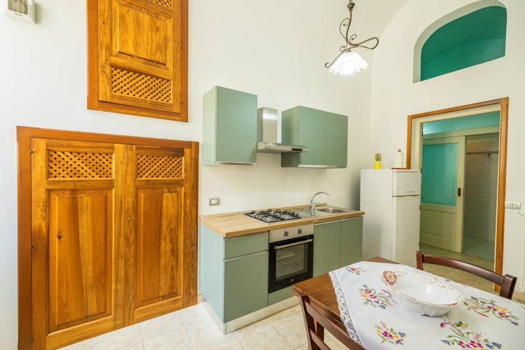 Kuchyň nebo kuchyňský kout v ubytování Casa Orchidea