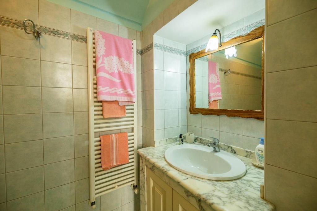 Koupelna v ubytování Casa Orchidea
