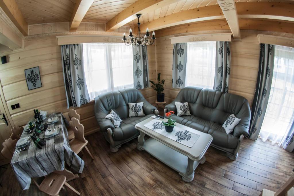 Chatka Pod Laskiem - Domki w górach - Duplex Apartment