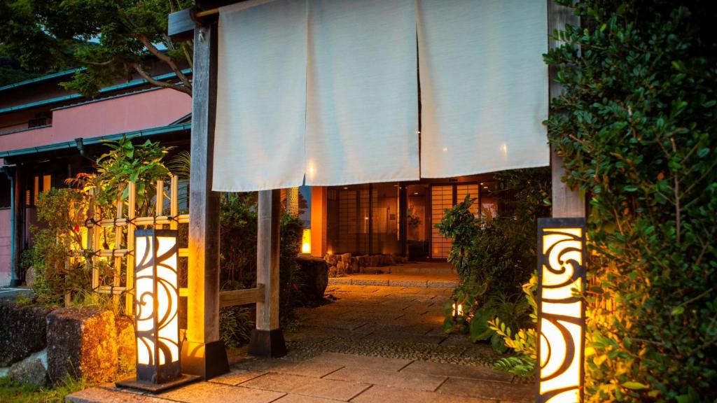 Budova, kde se ryokan nachází