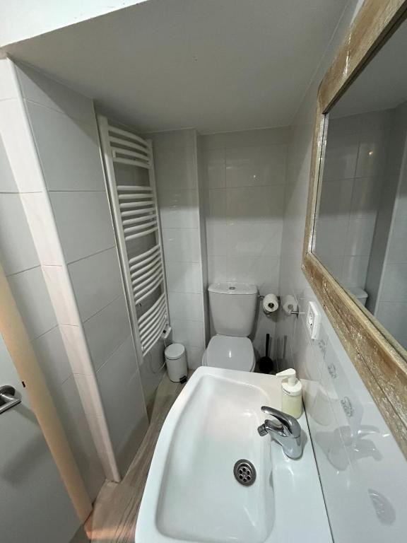 Kúpeľňa v ubytovaní Apartamento con encanto en Casco Histórico de Burgos
