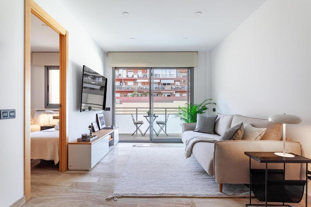 Cozy Apartment II - Les Corts - Two-Bedroom Apartment With Balcony And Terrace