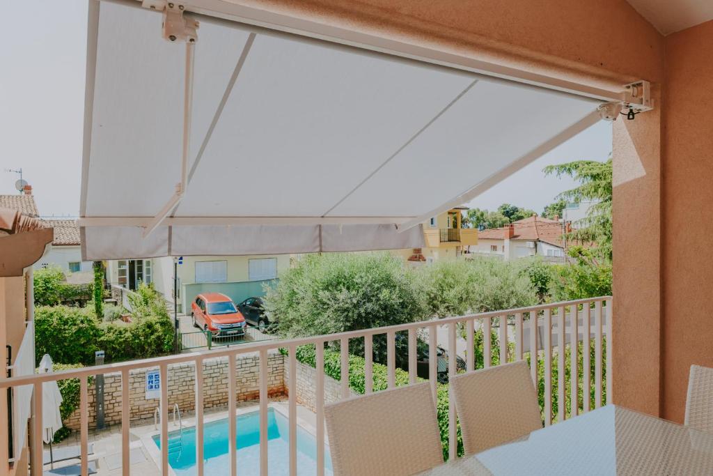 Balkon lub taras w obiekcie Villa Danex
