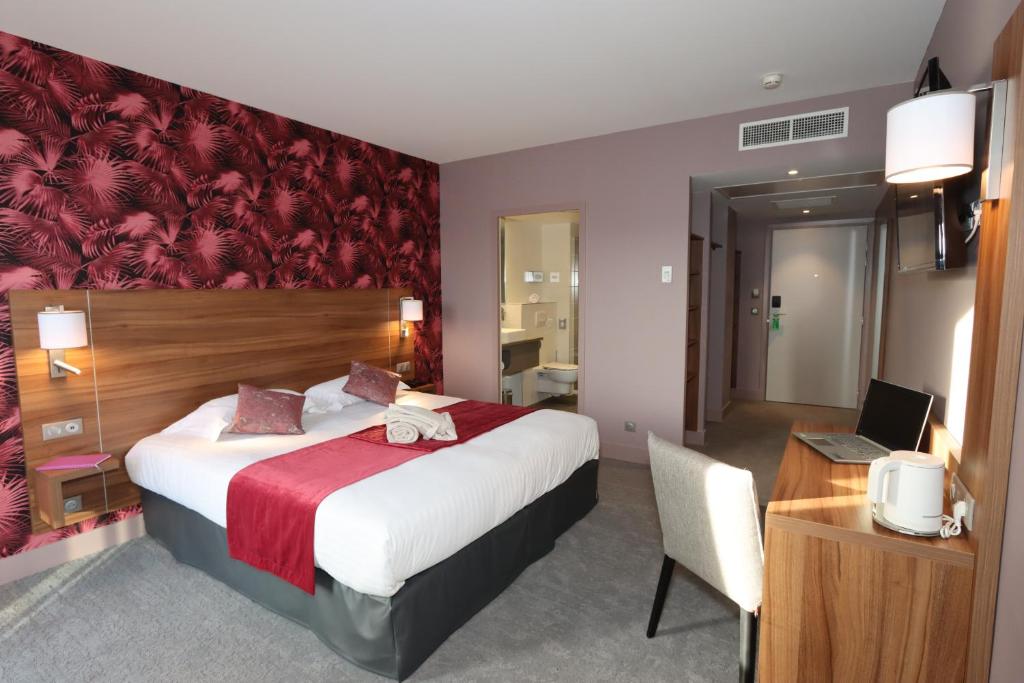 Postel nebo postele na pokoji v ubytování Best Western Eden SPA