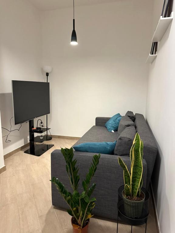TV a/nebo společenská místnost v ubytování Livia's Home