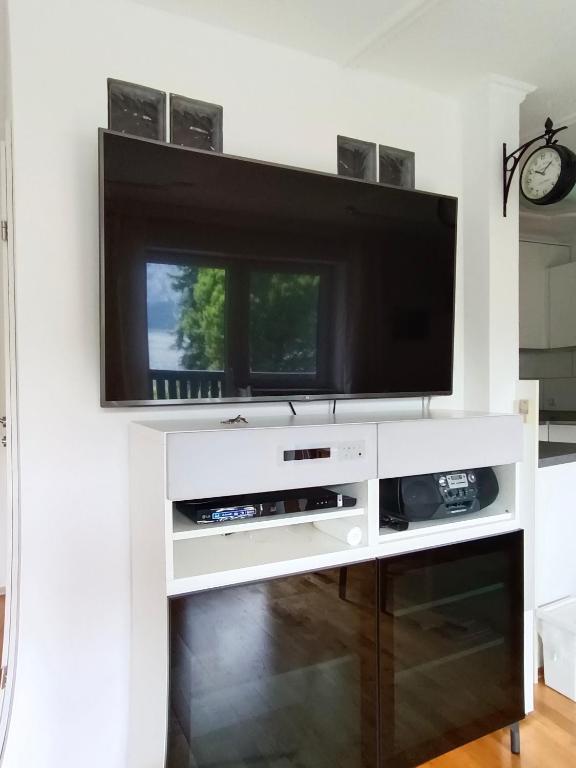 Kuchyň nebo kuchyňský kout v ubytování Suite-Traunsee