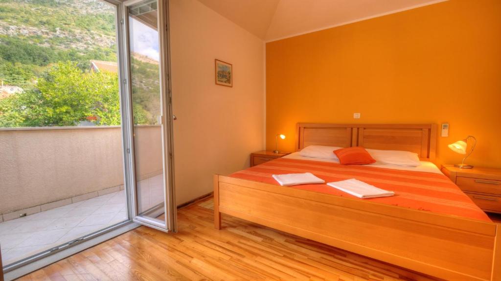 Posteľ alebo postele v izbe v ubytovaní Apartment Villa Molina
