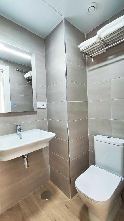 Koupelna v ubytování Terraza Suites Benidorm