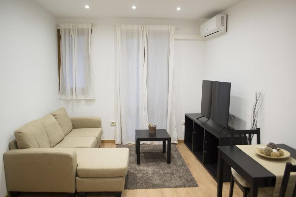 Posezení v ubytování Apartamenticos Boggiero IV