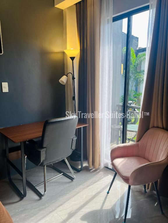 Posezení v ubytování Sky Traveller Suites