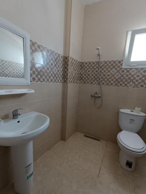 Koupelna v ubytování Sawsen Ghar el melh