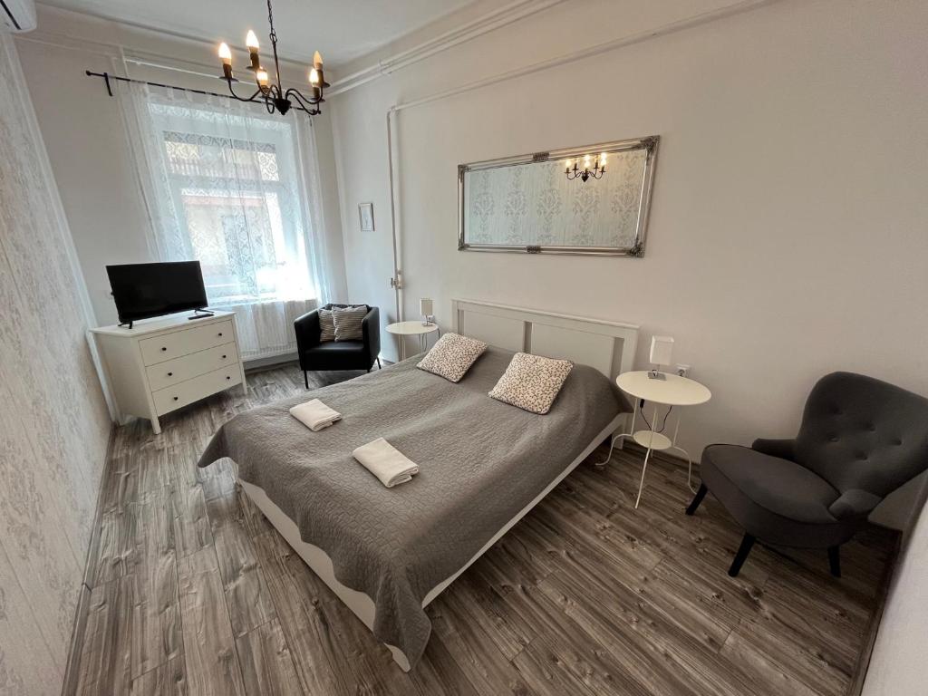 Μια τηλεόραση ή/και κέντρο ψυχαγωγίας στο Pacsirta Apartmanház