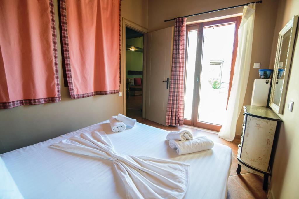 Postel nebo postele na pokoji v ubytování Levantes Houses