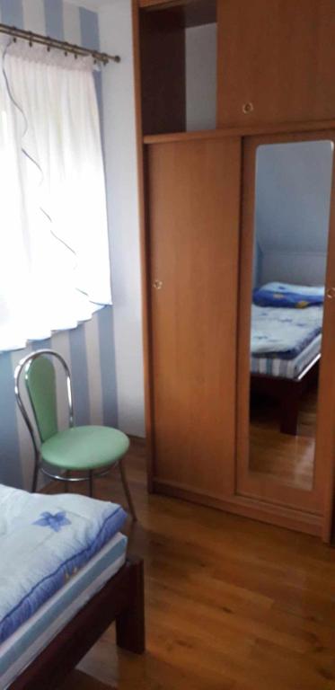 Postel nebo postele na pokoji v ubytování Zajazd Stok