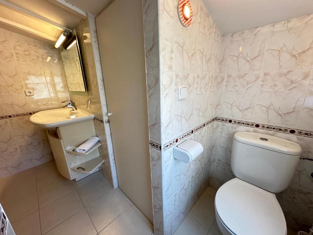 Koupelna v ubytování Agi Villa Poncella