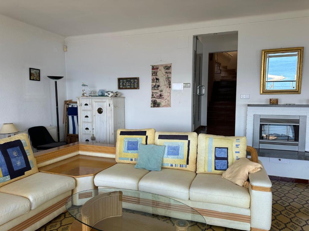 Posezení v ubytování Agi Villa Poncella