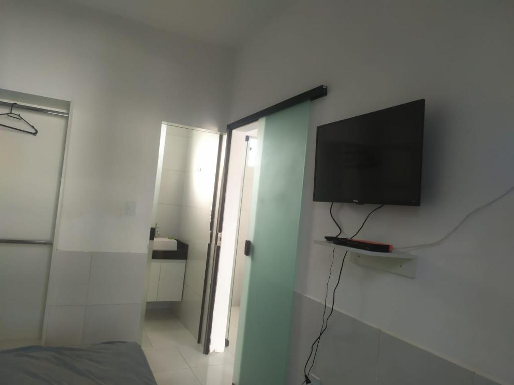 TV/trung tâm giải trí tại Pousada Sol e Mar