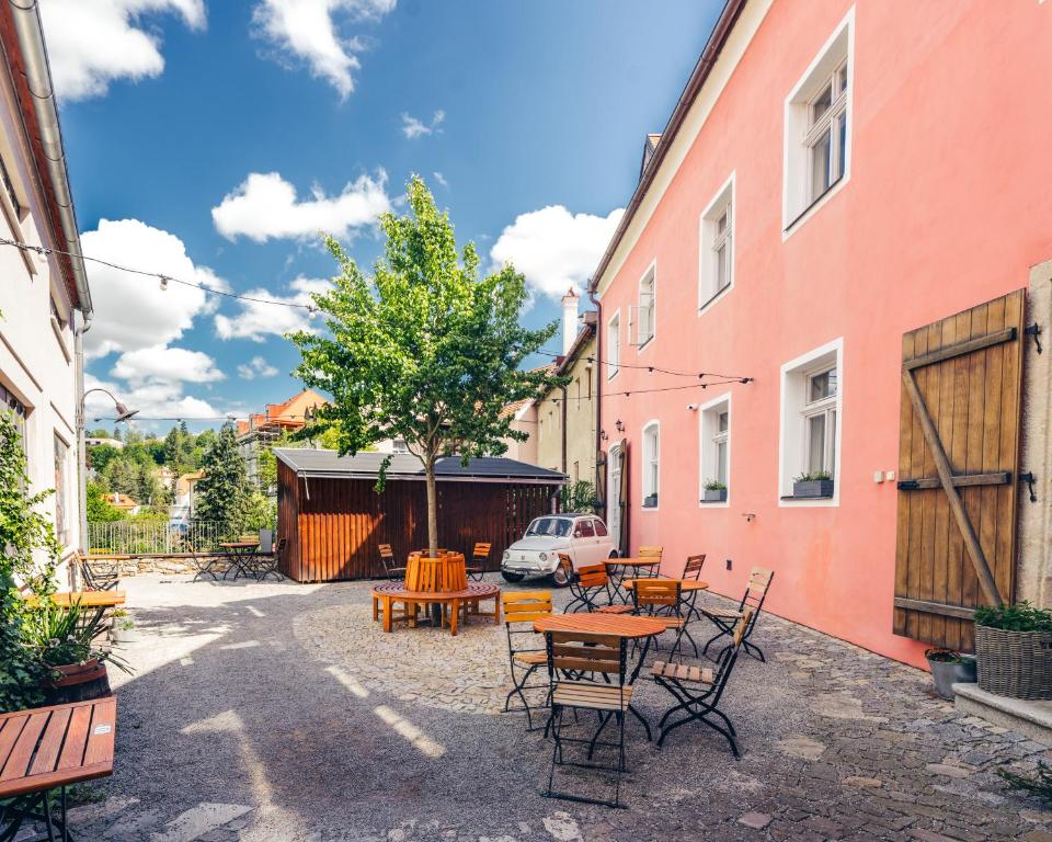 Budova, kde se hotel nachází