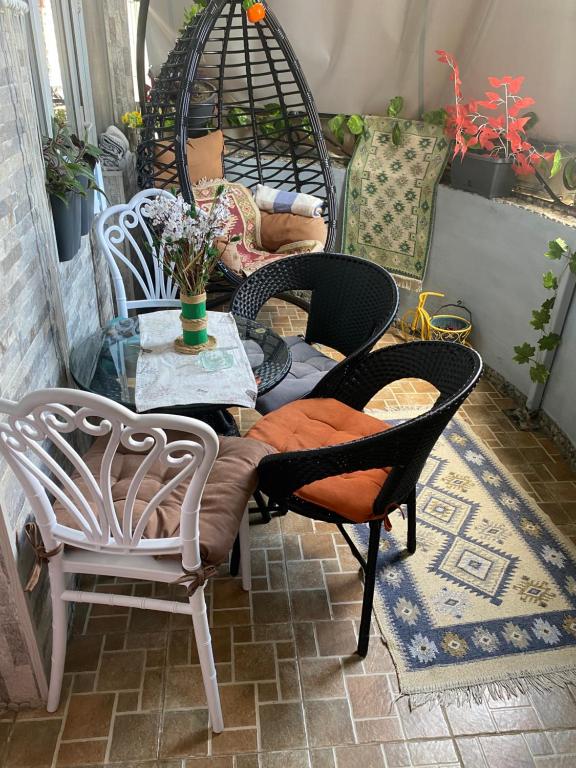 Posezení v ubytování Dea Apartments