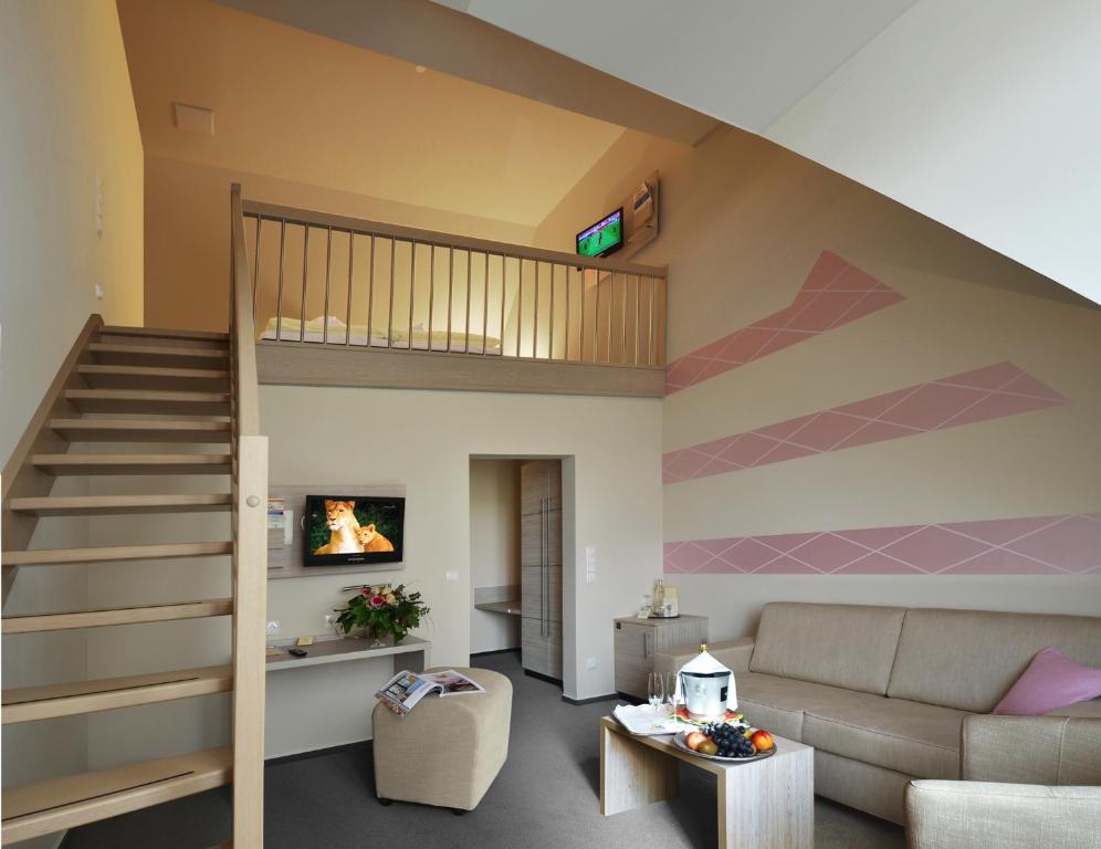 Posezení v ubytování Akzent Hotel Haus Surendorff