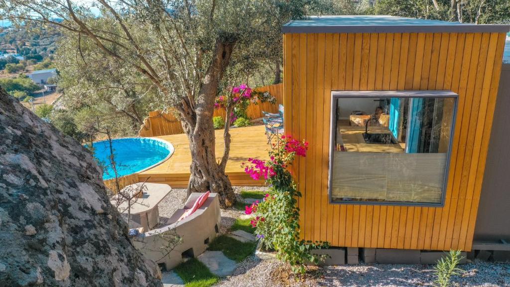Bazén v ubytování Southside Bodrum nebo v jeho okolí