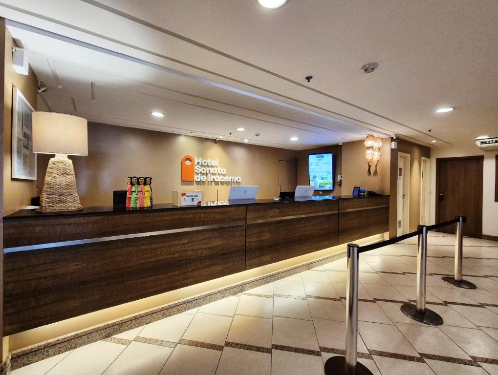 Vstupní hala nebo recepce v ubytování Hotel Sonata de Iracema