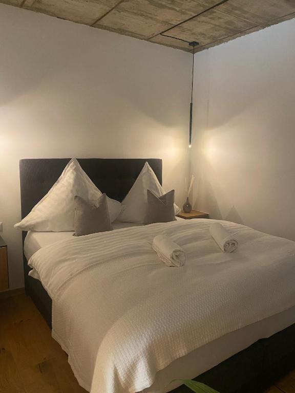 Postel nebo postele na pokoji v ubytování JetaHome