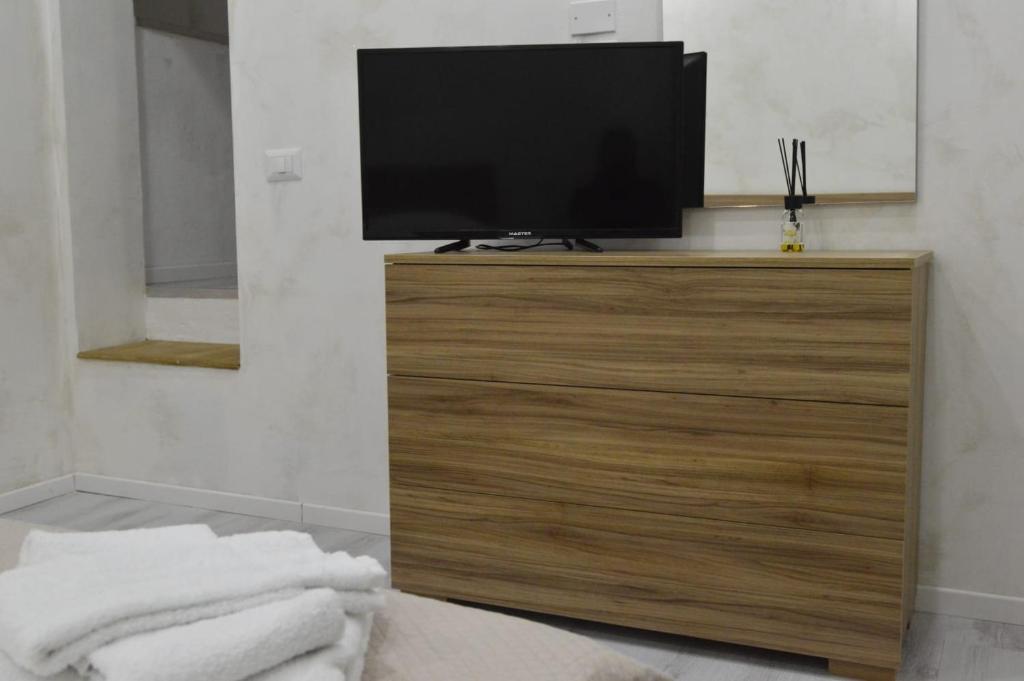 TV o dispositivi per l'intrattenimento presso Adriano's Rooms