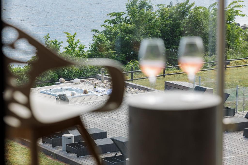 Nápoje v ubytování Fredensborg Badehotel
