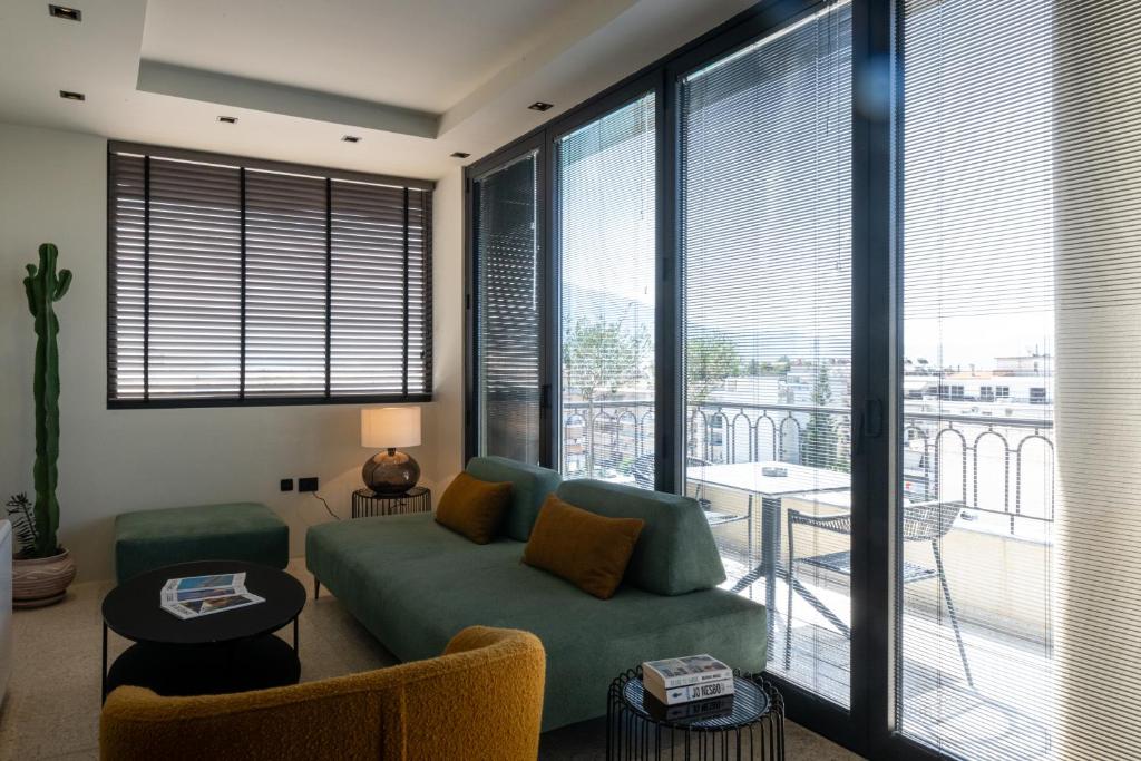 Posezení v ubytování Evripidou 7 - Kalamata Mediterranean Suites