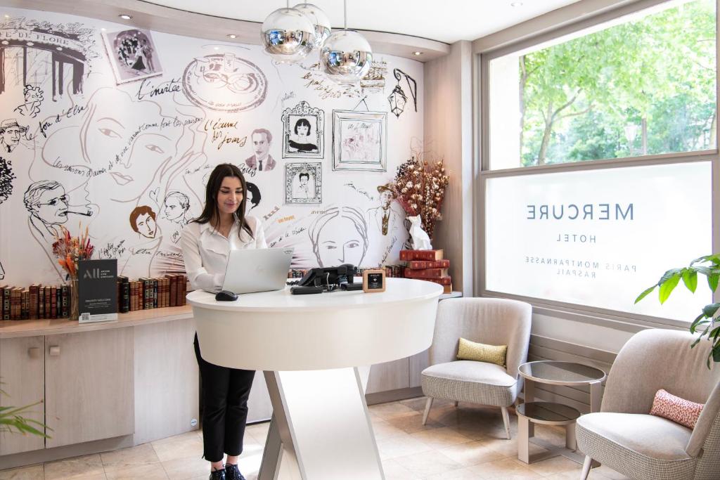 Mercure Paris Montparnasse Raspail - Resim 43