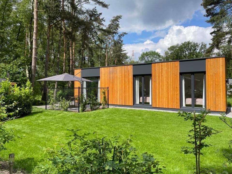 Zahrada ubytování Vakantiewoning Mystiek