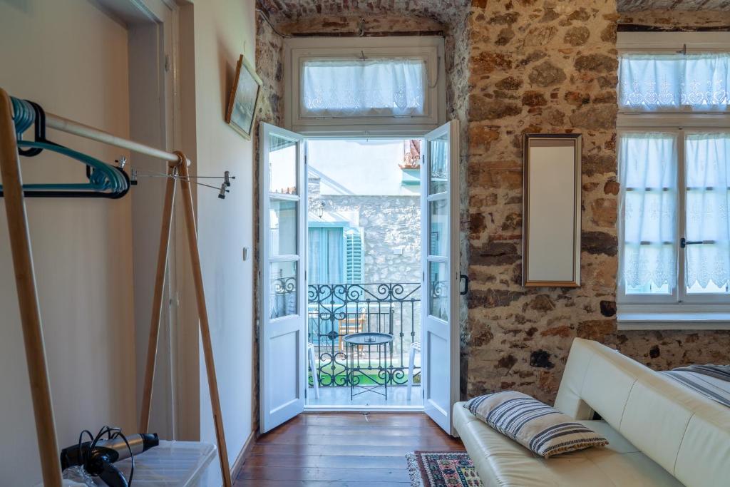 Balkón nebo terasa v ubytování 1830 Chateau