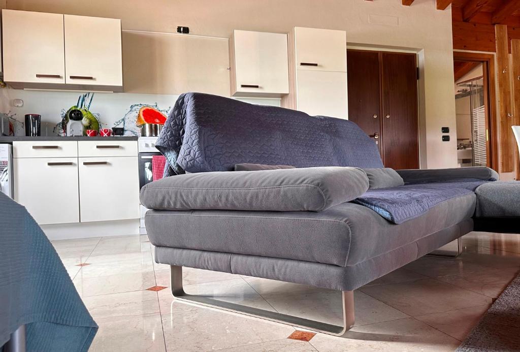 Posezení v ubytování LOFT GARDASEE
