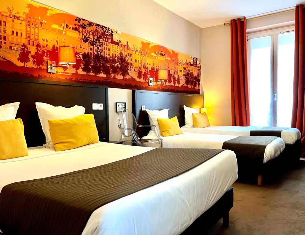 Hôtel Odessa Montparnasse - Resim 30