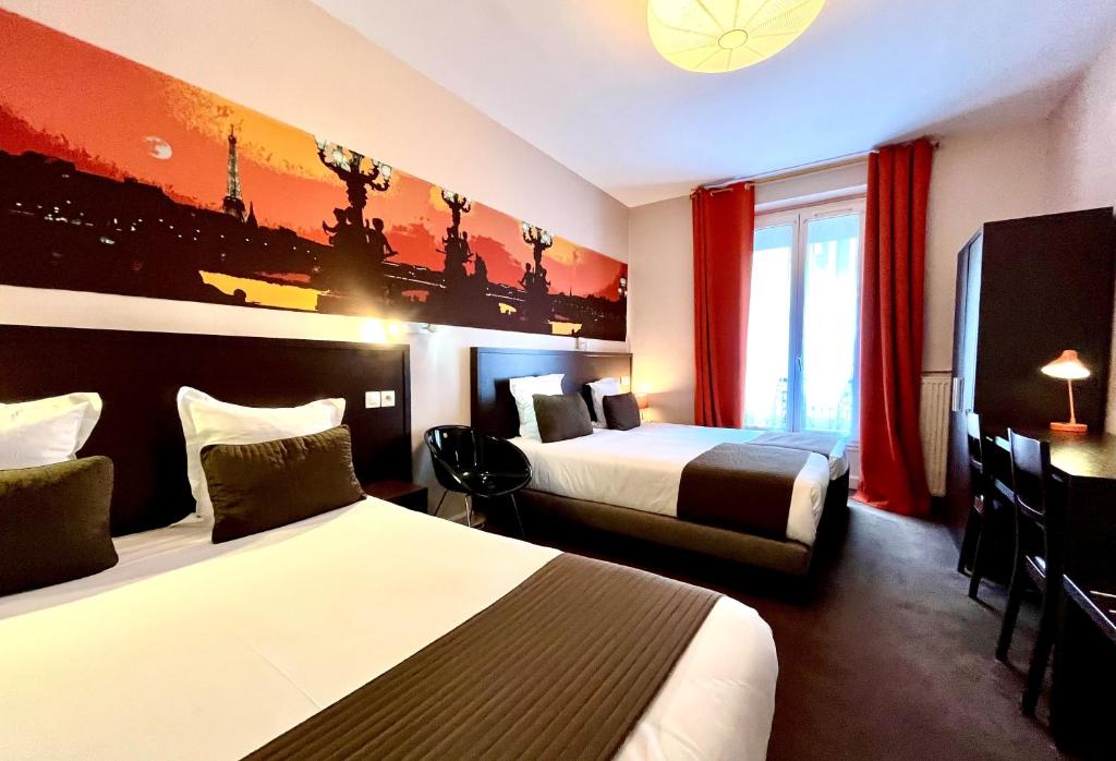 Hôtel Odessa Montparnasse - Resim 31