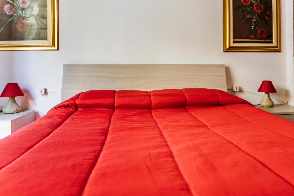 Postelja oz. postelje v sobi nastanitve Cozy Castello