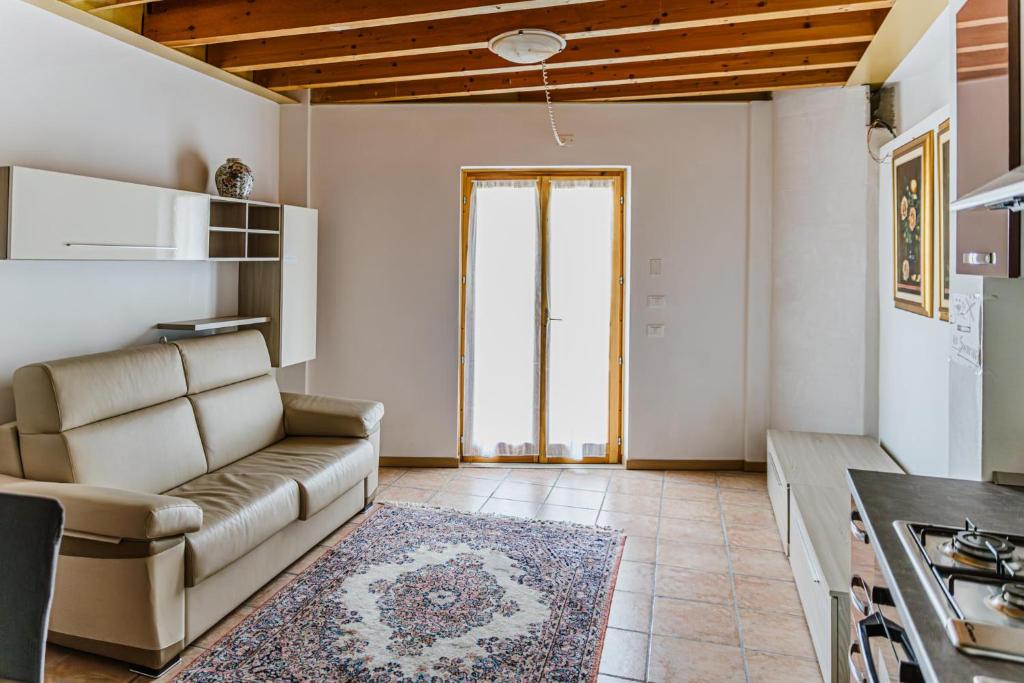 Predel za sedenje v nastanitvi Cozy Castello