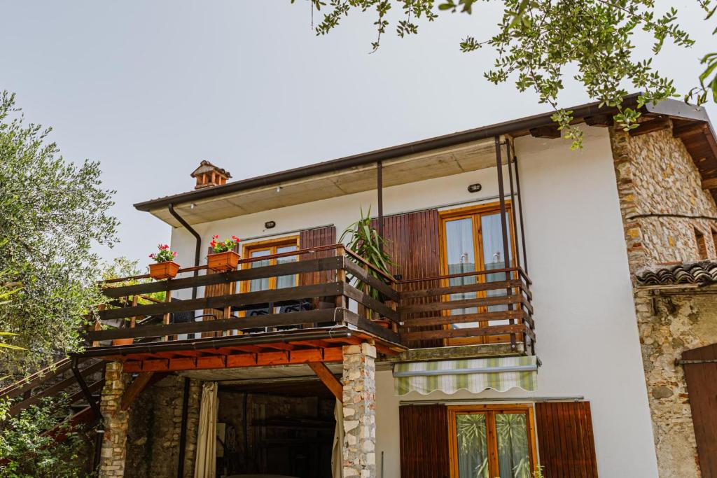 Balkon oz. terasa v nastanitvi Cozy Castello