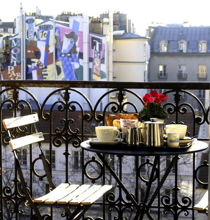 Hôtel Odessa Montparnasse - Resim 9