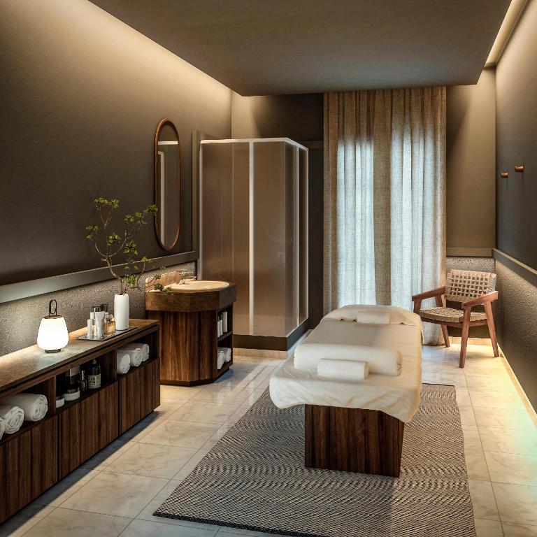 Ванная комната в METT Hotel & Beach Resort Marbella Estepona