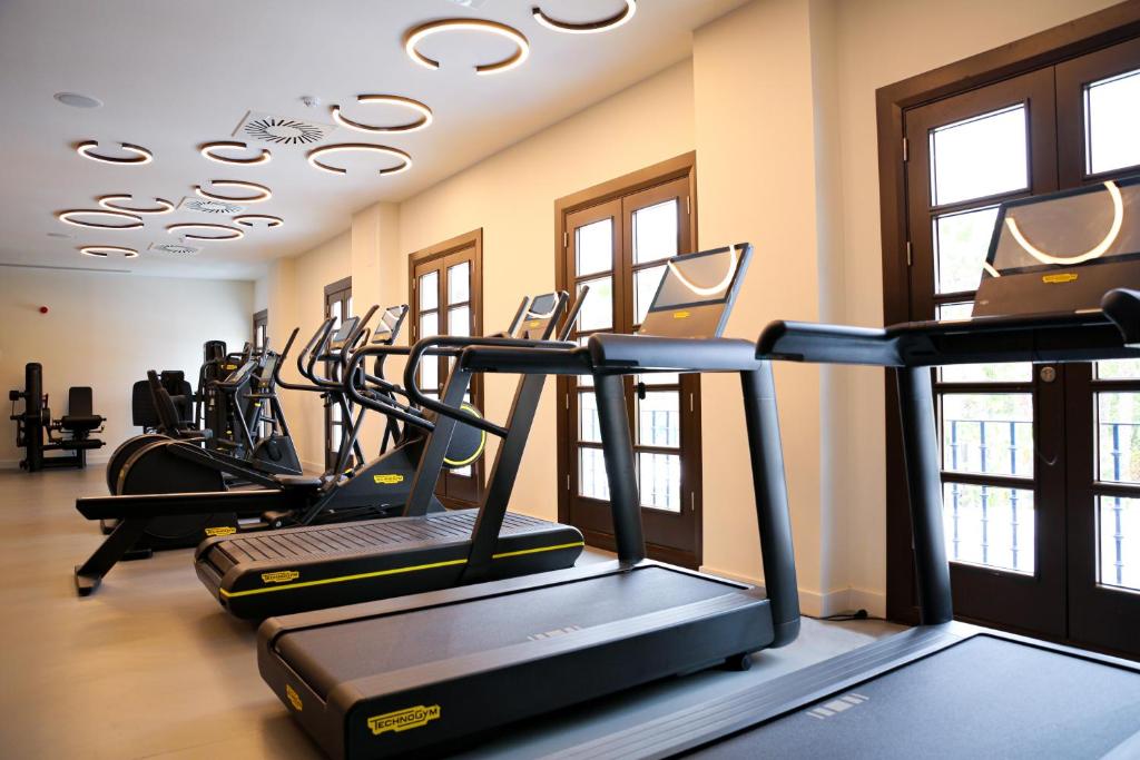 Фитнес-центр и/или тренажеры в METT Hotel & Beach Resort Marbella Estepona