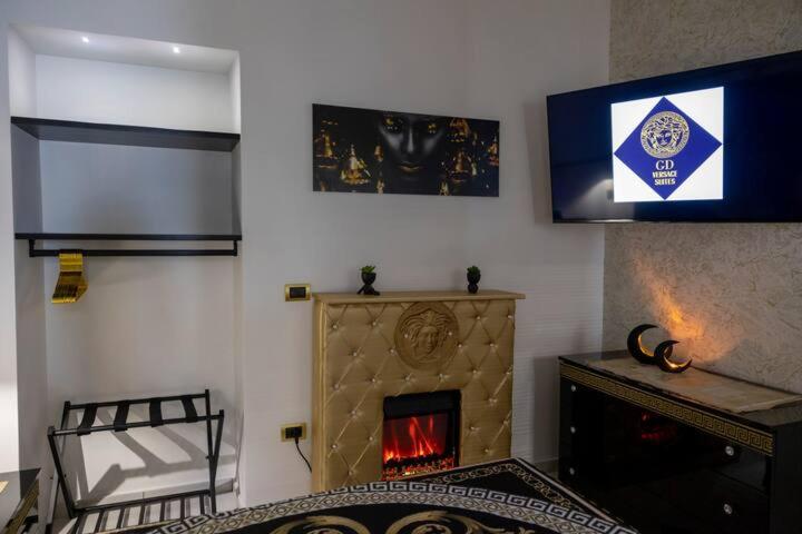 TV a/nebo společenská místnost v ubytování GD Luxury Suite